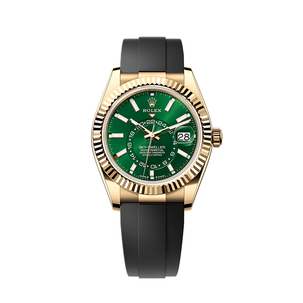 Unworn 2025, Sky-Dweller, 42mm, 18k Yellow Gold
