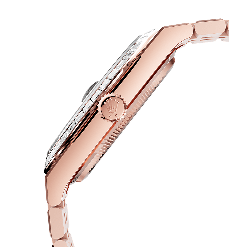 Land-Dweller 40mm Oyster Everose Gold & Diamonds M127385TBR-0003 - image 5
