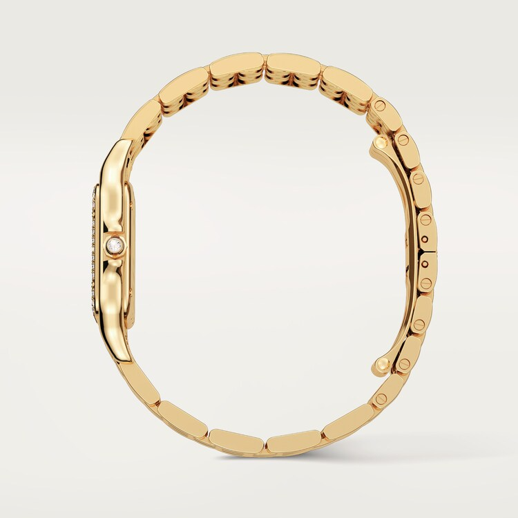 Unworn Panthère Medium, 18k Yellow Gold, Diamonds, 27mm x 36mm - image 4