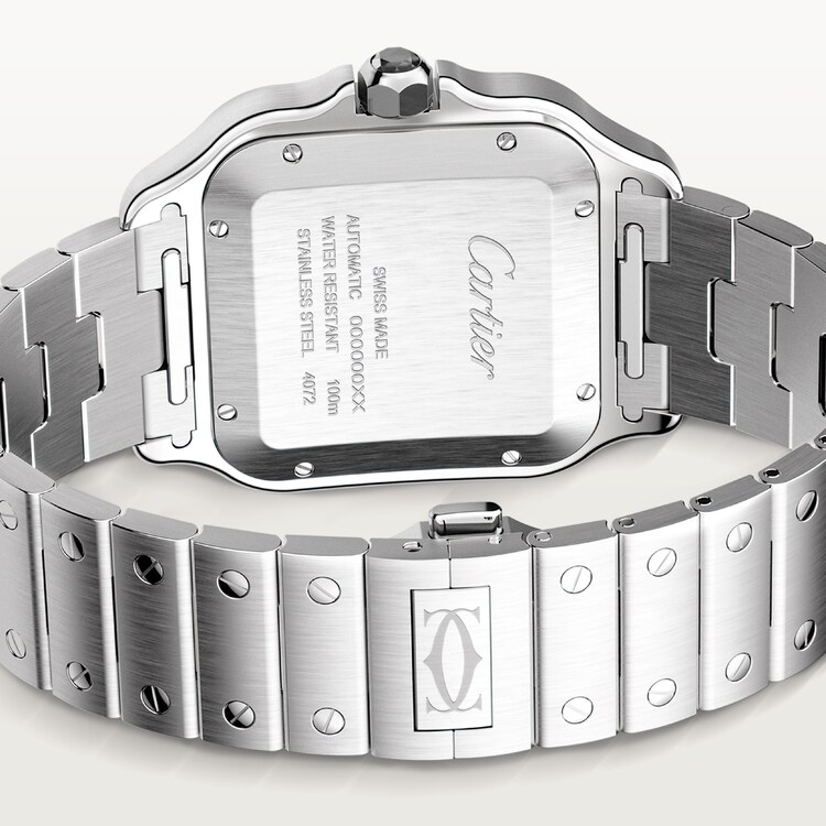 Unworn Santos, Stainless Steel, 39.8mm - image 3