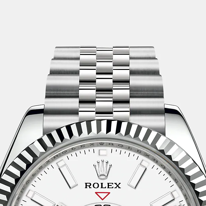 Sky-Dweller 42mm, Oystersteel and 18k White Gold - image 6
