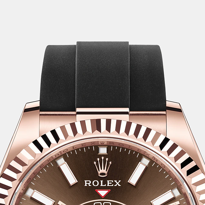 Sky-Dweller 42mm, 18k Everose Gold, Oysterflex - image 6