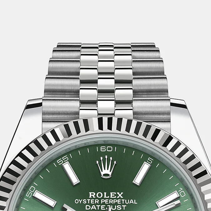 Datejust 41mm, Oystersteel and 18k White Gold - image 6