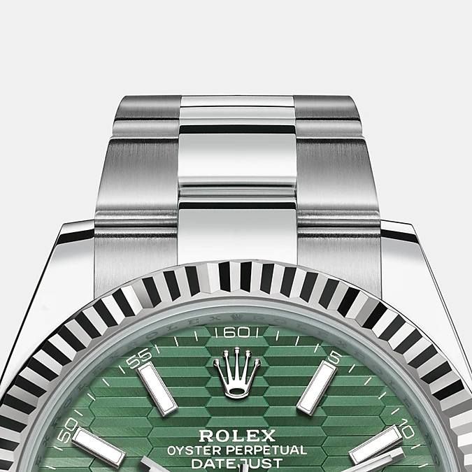 Datejust 41mm, Oystersteel and 18k White Gold - image 6