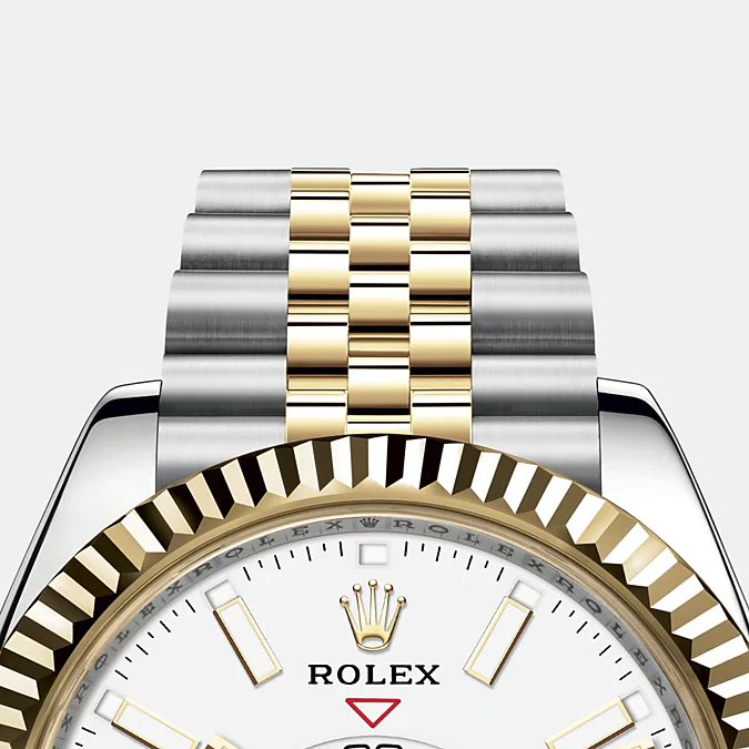 Sky-Dweller 42mm, Oystersteel and 18k Yellow Gold - image 6