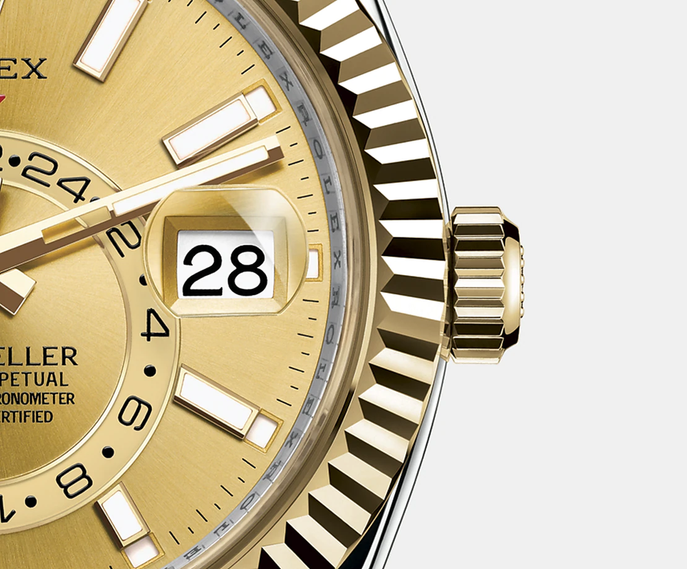 Sky-Dweller 42mm, Oystersteel and 18k Yellow Gold - image 4