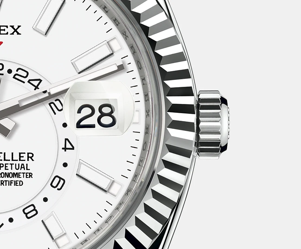 Sky-Dweller 42mm, Oystersteel and 18k White Gold - image 4