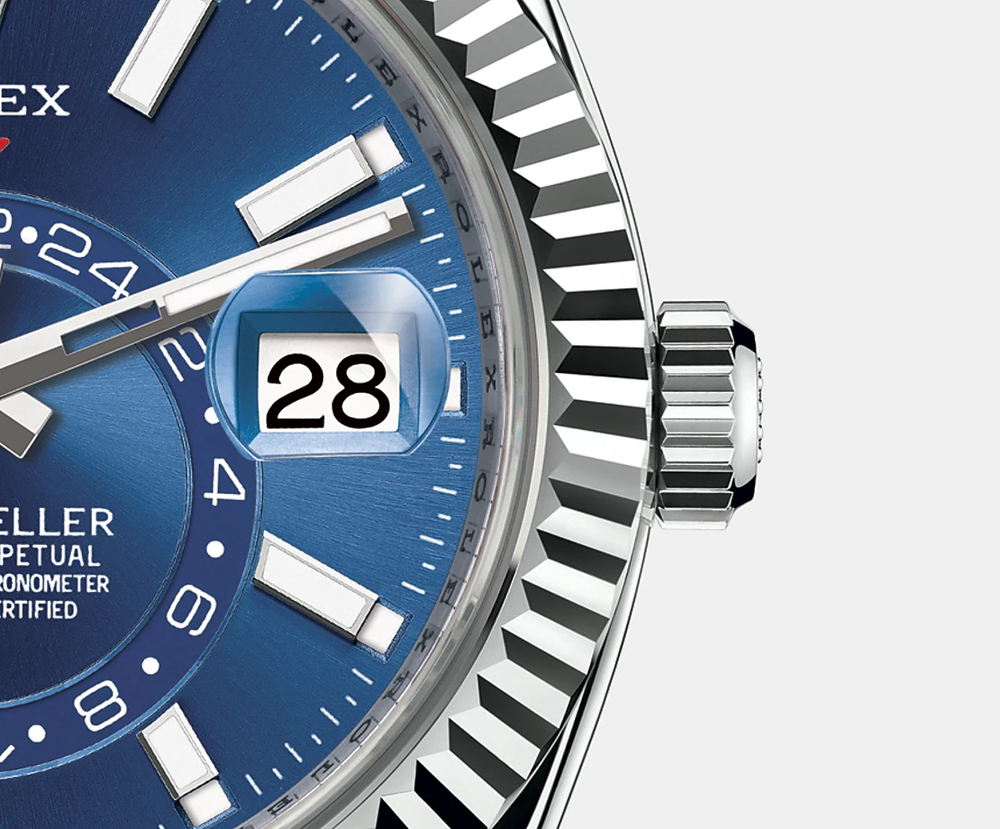 Sky-Dweller 42mm, Oystersteel and 18k White Gold - image 4