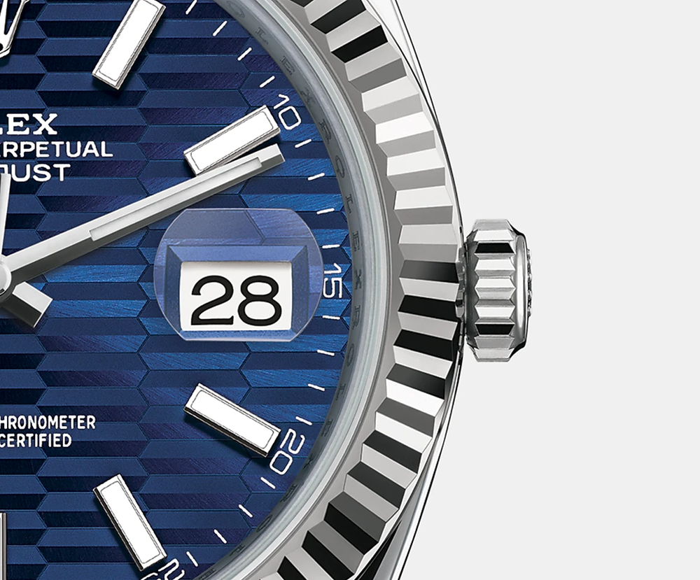 Datejust 41mm, Oystersteel and 18k White Gold - image 4