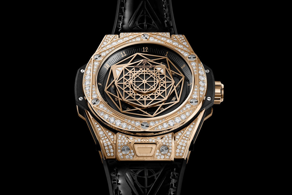 Big Bang SANG BLEU KING GOLD PAVÉ - image 2