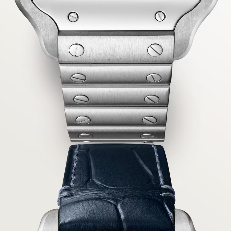 Unworn Santos, Stainless Steel, 35.1mm - image 7