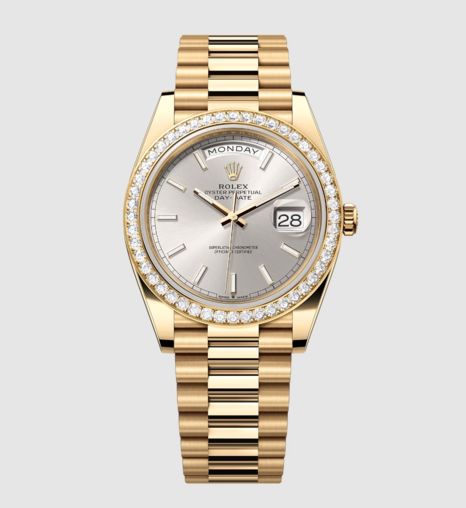Day-Date 40, 18k Yellow Gold with Diamond-set, 40mm - image 3