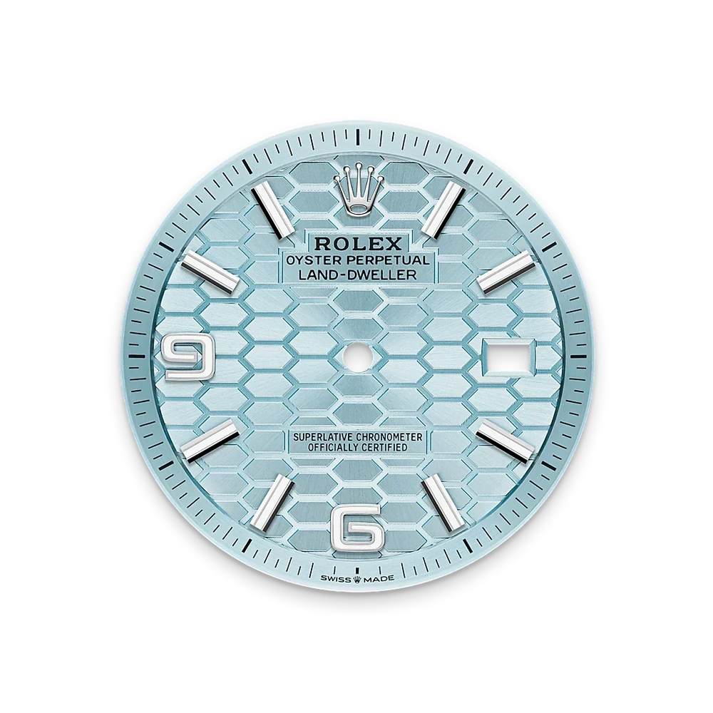 Land-Dweller 40mm Oyster Platinum M127336-0001 - image 3