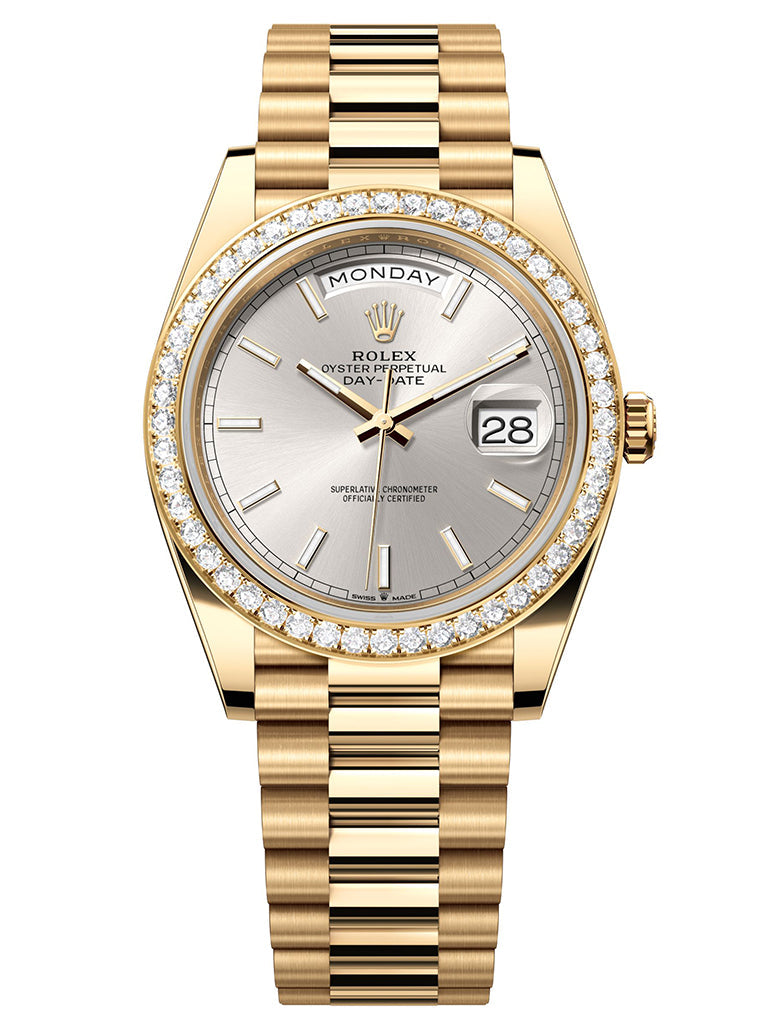 Day-Date 40, 18k Yellow Gold with Diamond-set, 40mm - image 2