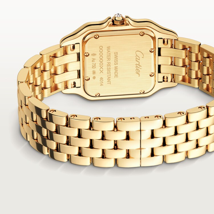 Unworn Panthère Medium, 18k Yellow Gold, Diamonds, 27mm x 36mm - image 5