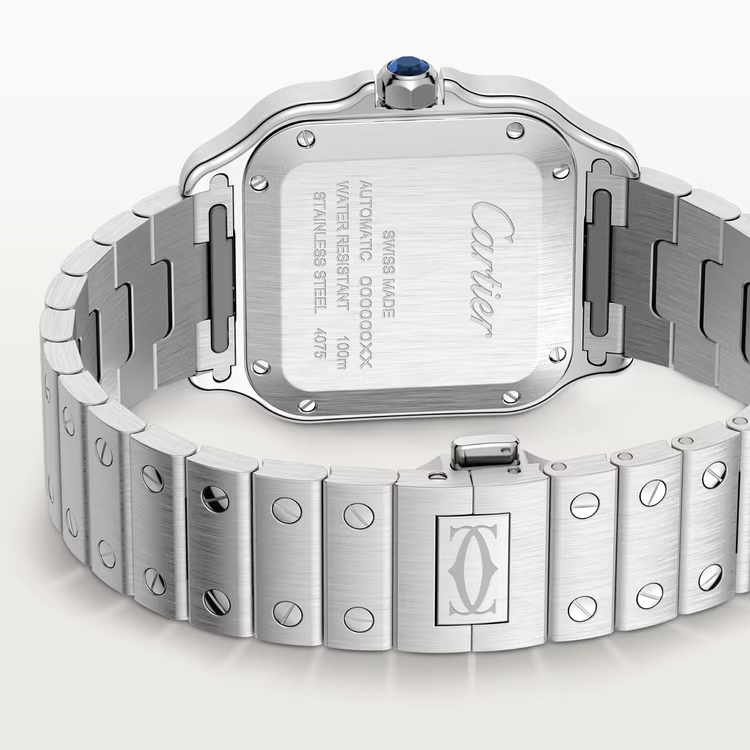 Unworn Santos, Stainless Steel, 41.9mm x 35.1mm - image 6