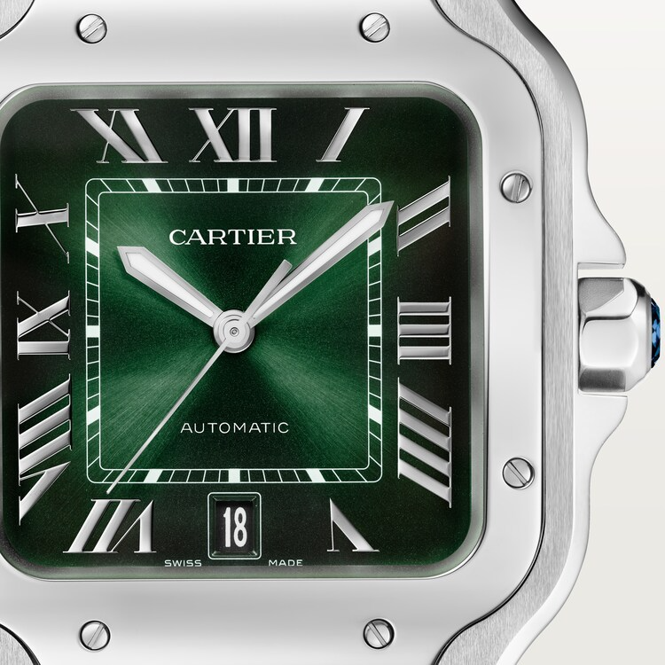 Unworn Santos, Stainless Steel, 39.8mm - image 2