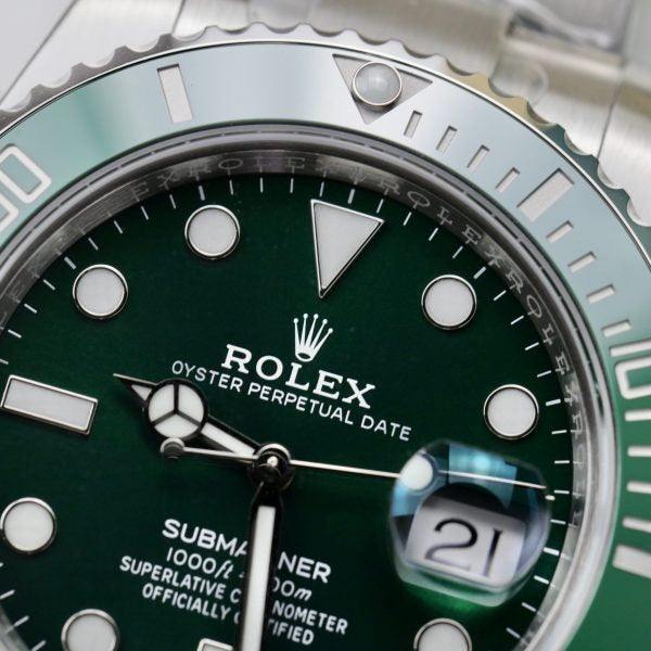Submariner Stainless Steel “The Hulk” Green Dial Cerachrom Bezel, 41mm - image 6