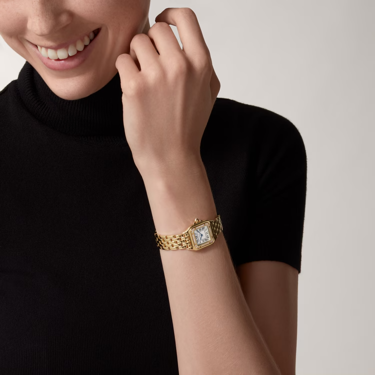 Unworn Panthère Small, 18k Yellow Gold, Diamonds, 22mm x 30mm - image 6