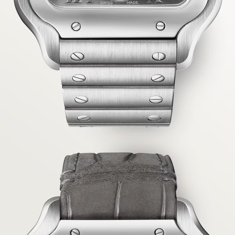Unworn Santos Dual Time, Stainless Steel, 40.2mm - image 6