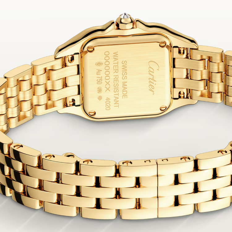 Unworn Panthère Small, 18k Yellow Gold, Diamonds, 22mm x 30mm - image 4
