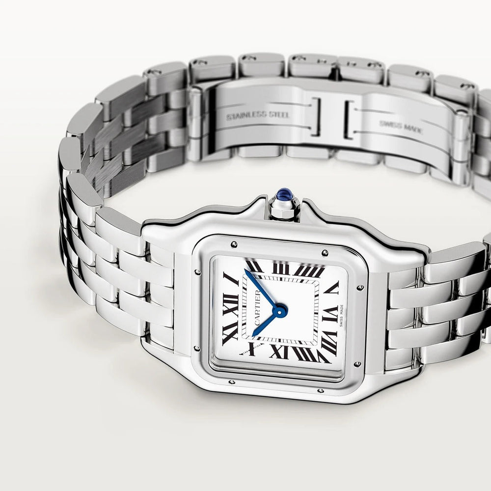 Unworn Panthère Medium, Stainless Steel, 27mm x 37mm - image 4
