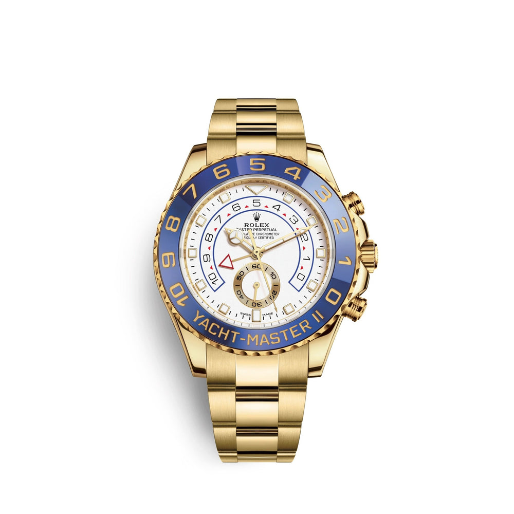 Yacht-Master II, 18k Yellow Gold, 44mm