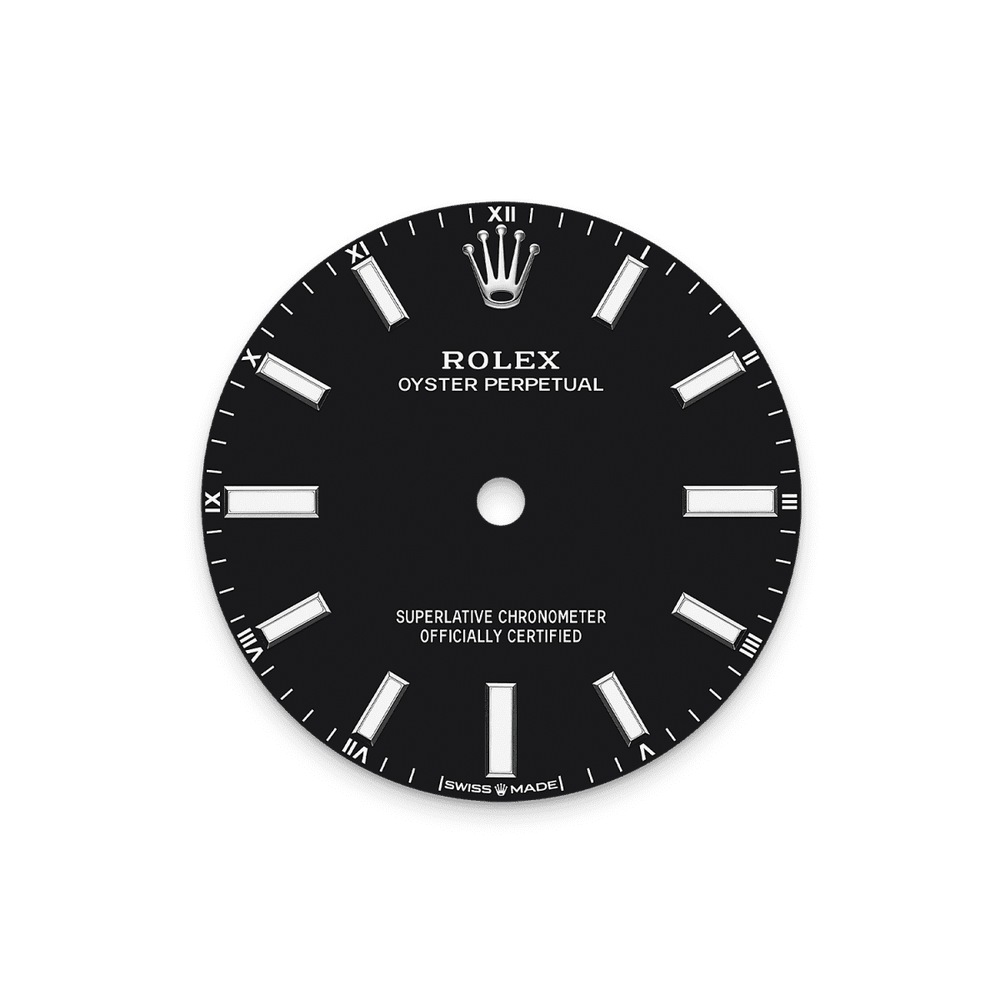 Unworn 2025, Oyster Perpetual, Oystersteel, 34mm, Black dial, Domed Oyster - image 2