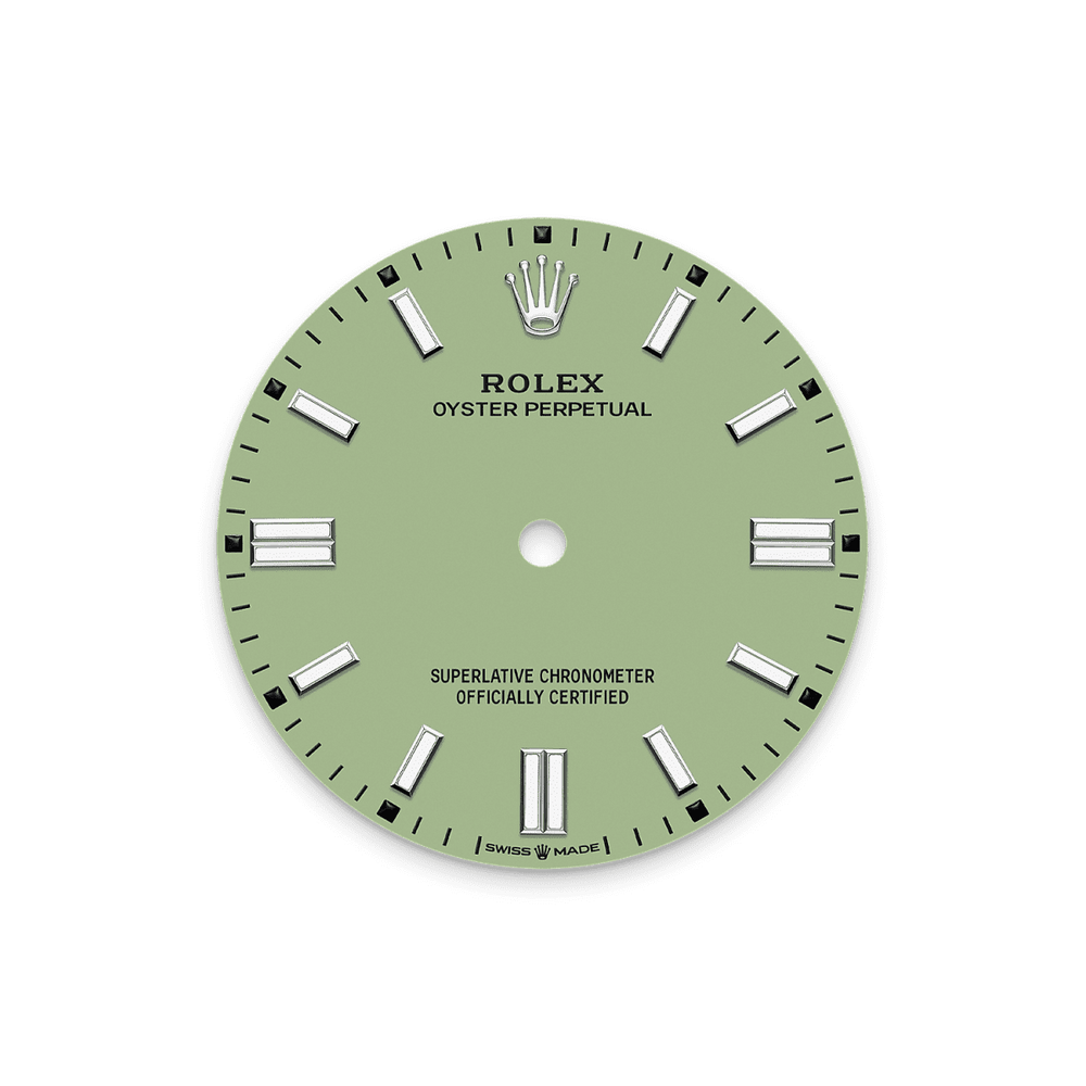 Unworn 2025, Oyster Perpetual, Oystersteel 36mm, Pistachio-green dial, Domed Oyster - image 2