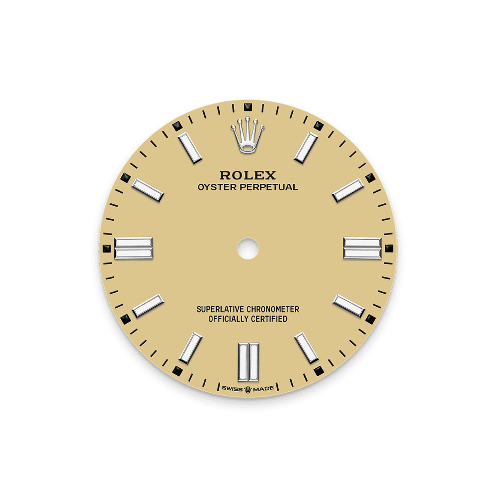 Unworn 2025, Oyster Perpetual, Oystersteel 36mm, Beige dial, Domed Oyster - image 2