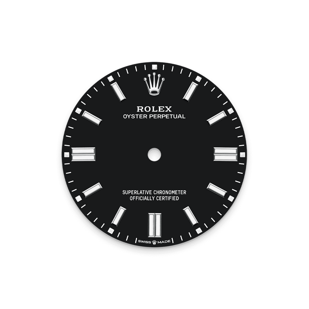 Unworn 2025, Oyster Perpetual, Oystersteel 41mm, Black dial, Domed Oyster - image 2