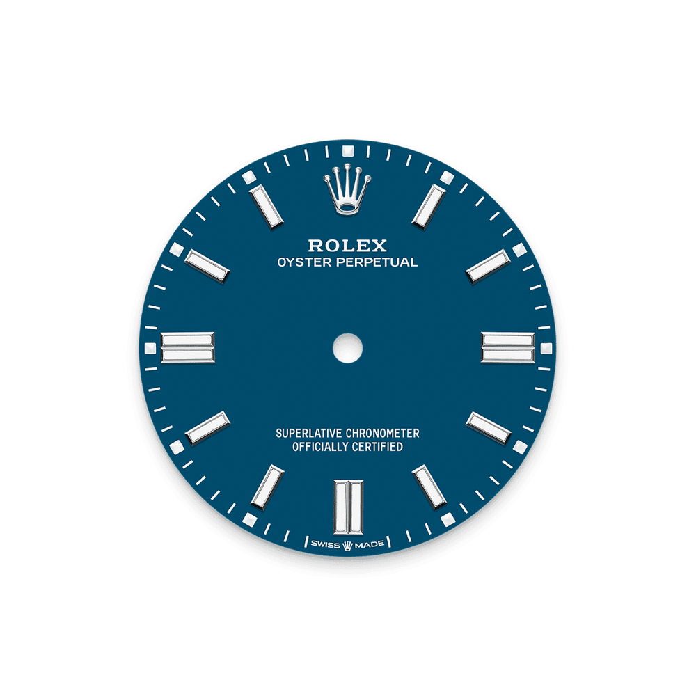 Unworn 2025, Oyster Perpetual, Oystersteel 41mm, Blue dial, Domed Oyster - image 2