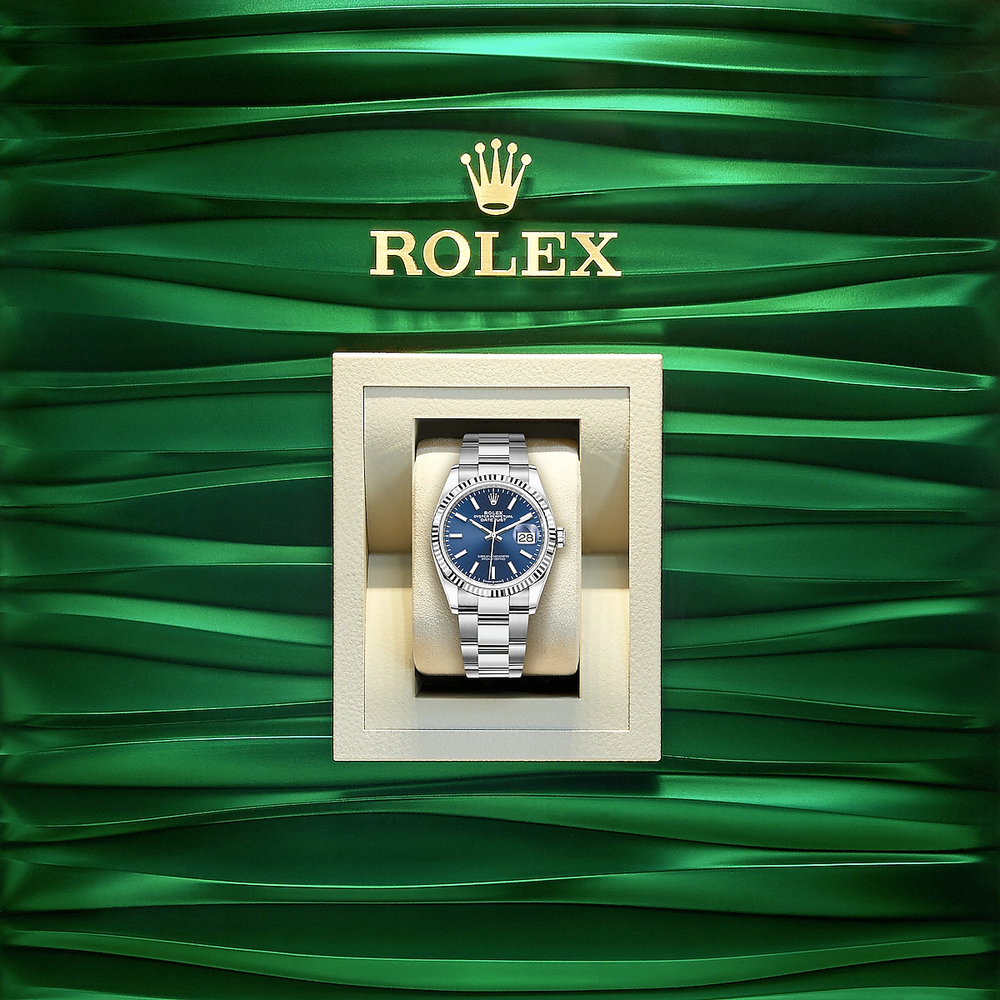 Datejust 36, Stainless Steel and 18k White Gold, 36mm - image 5