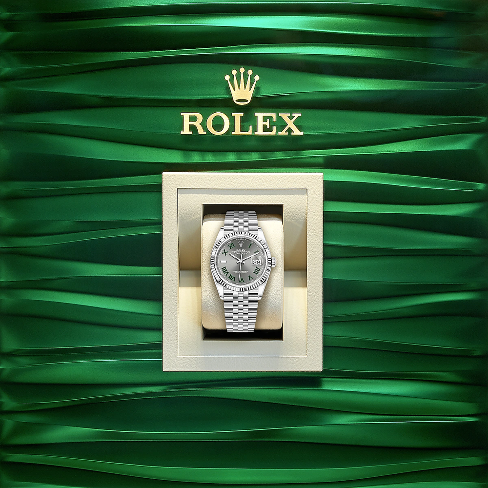 Datejust 36, Stainless Steel and 18k White Gold, 36mm - image 5