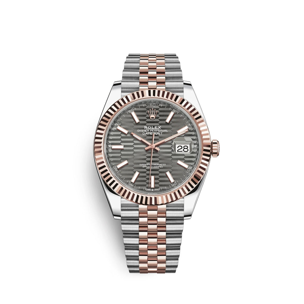 Datejust 41mm, Oystersteel and 18k Everose Gold