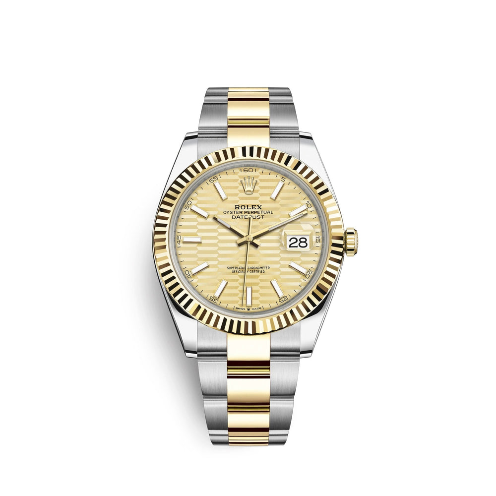 Datejust 41mm, Oystersteel and 18k Yellow Gold
