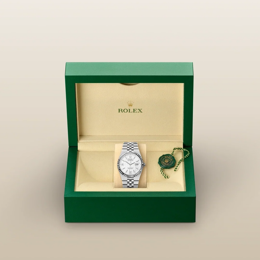 Land-Dweller 36mm Oystersteel & White Gold - image 6