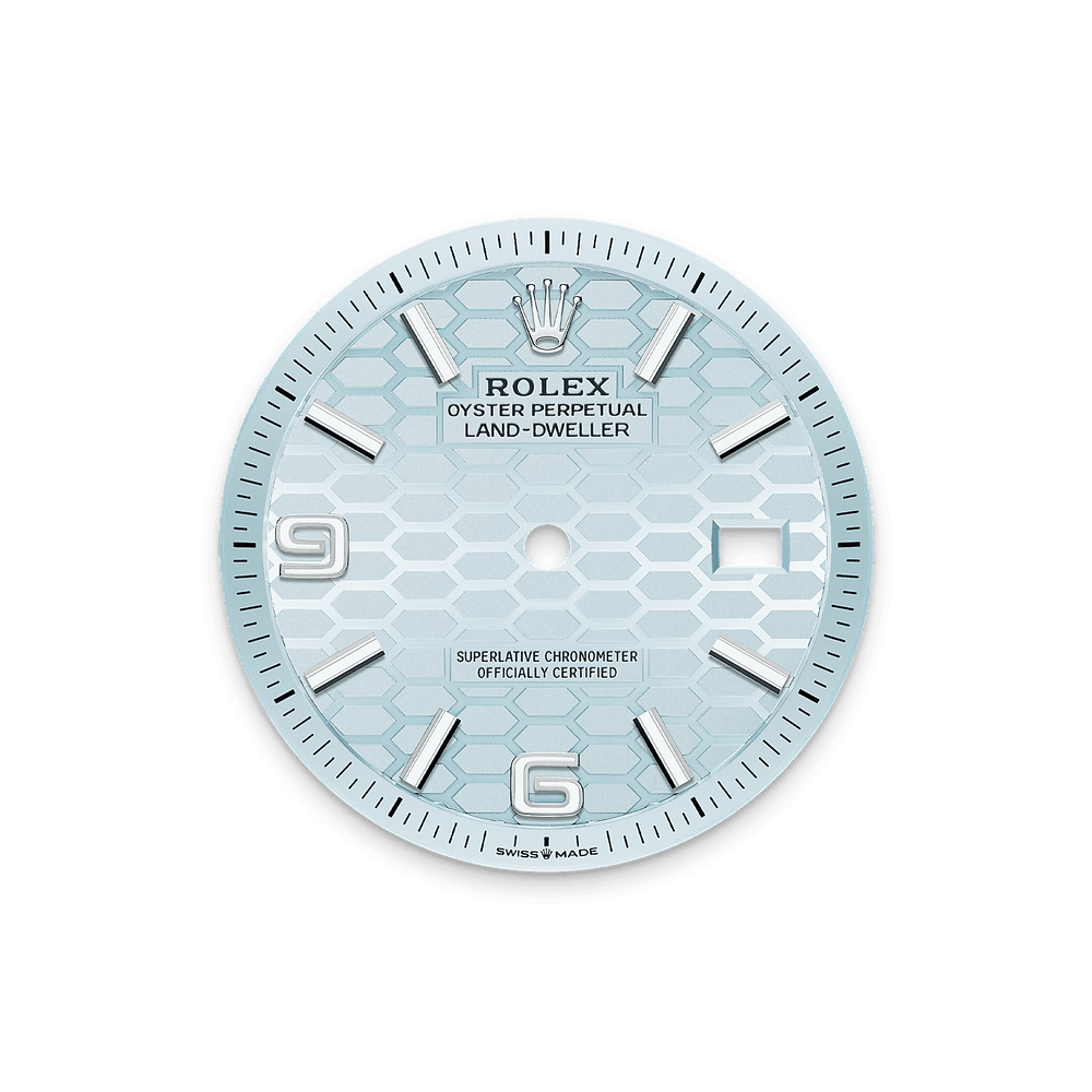 Land-Dweller 36mm Oyster Platinum M127236-0001 - image 2