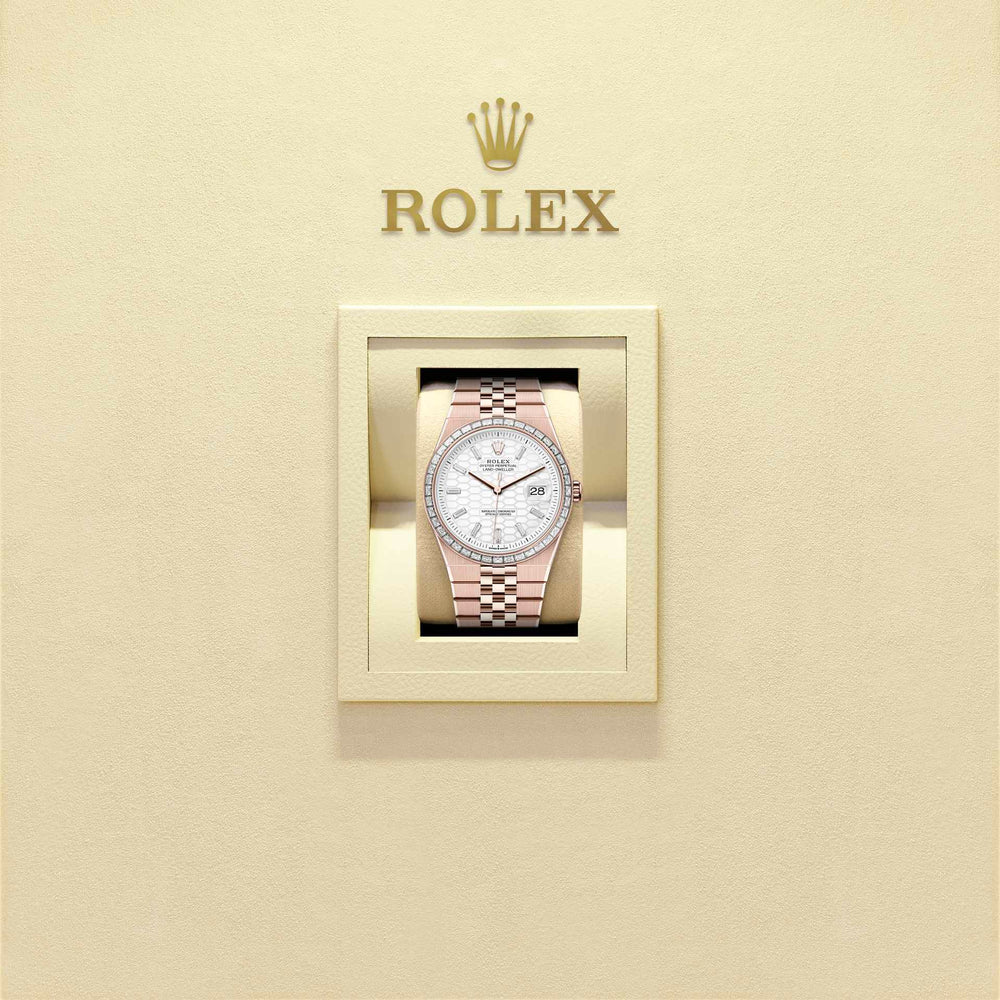 Land-Dweller 40mm Oyster Everose Gold & Diamonds M127385TBR-0003 - image 4