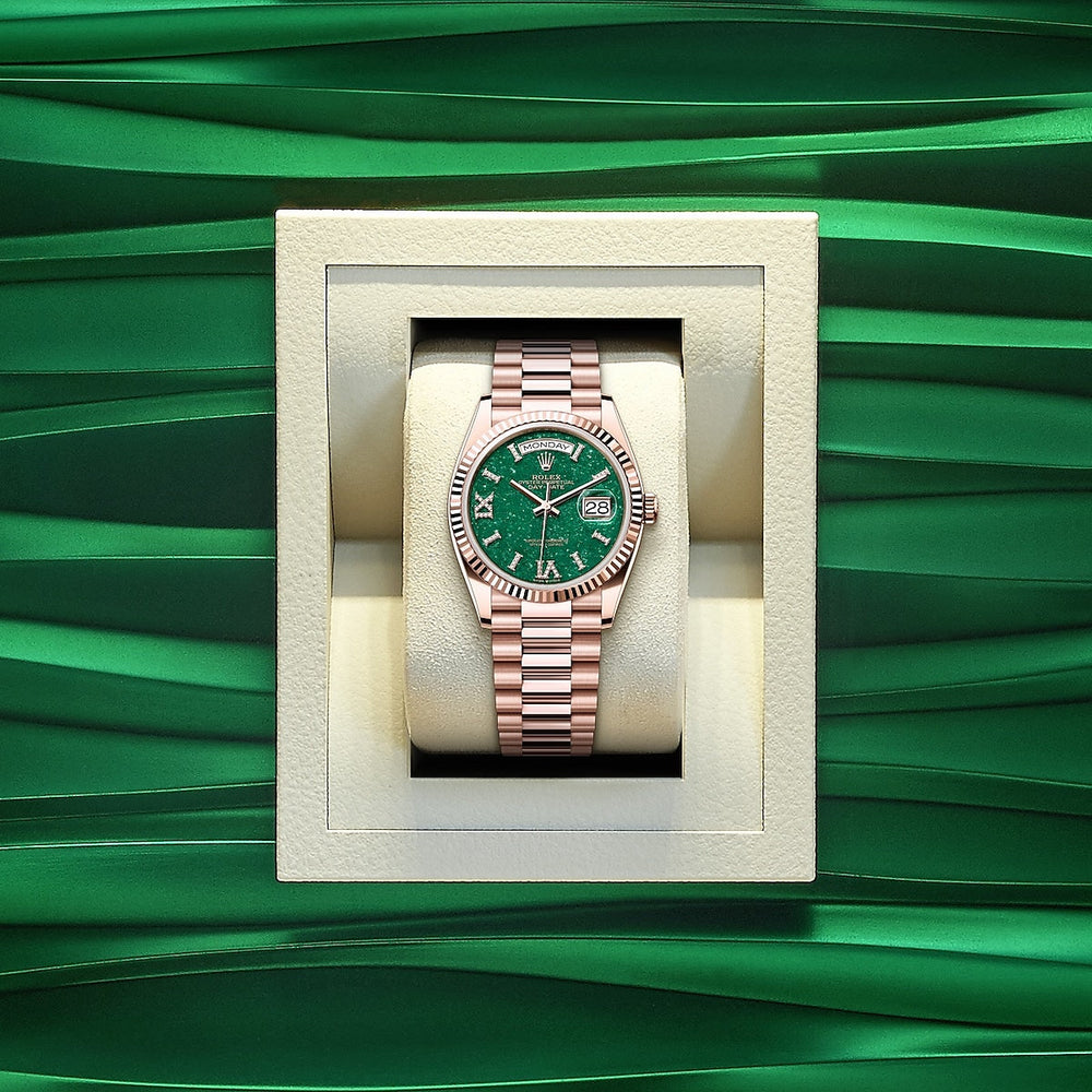 Day-Date 36, 18k Everose Gold with Diamond-set, 36mm - image 5