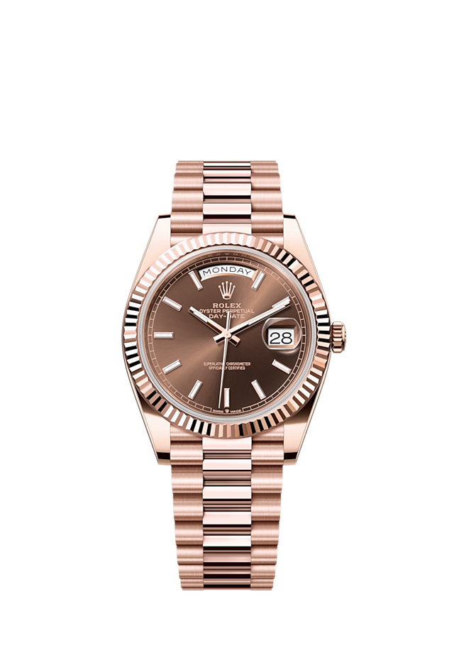 Day-Date 40, 18k Everose Gold, 40mm