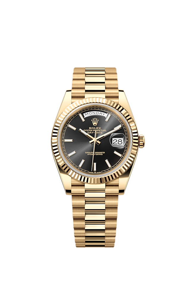 Day-Date 40, 18k Yellow Gold, 40mm