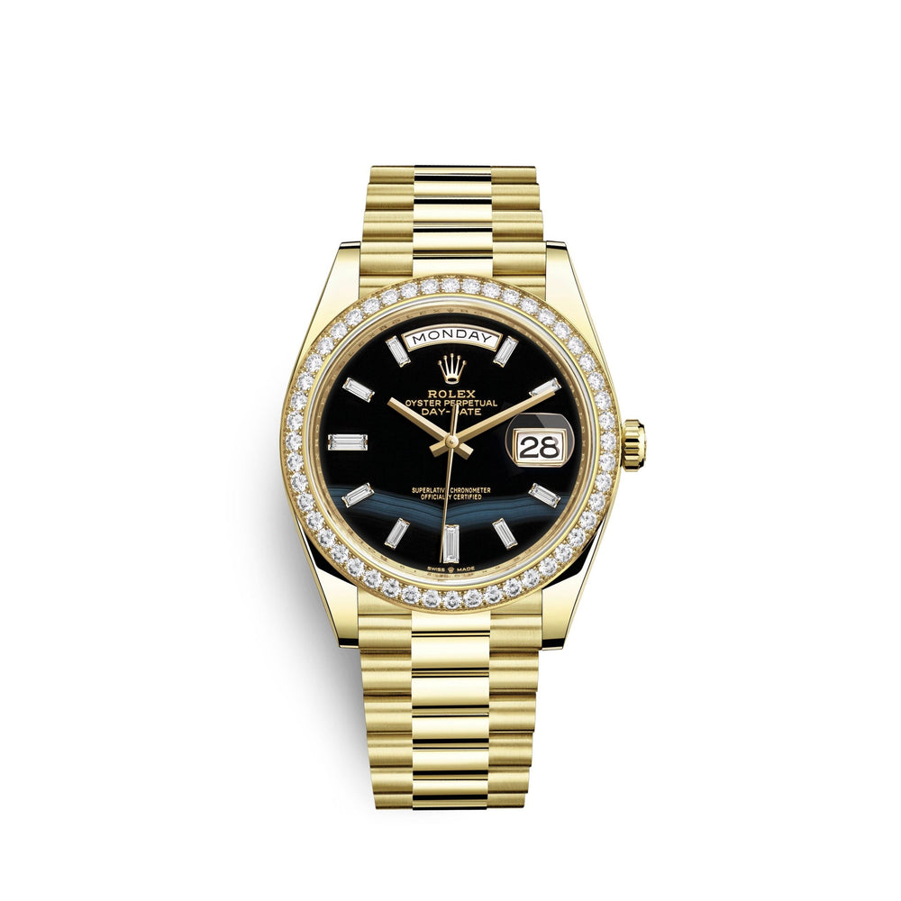 Day-Date, 40mm, 18k Yellow Gold and Diamonds