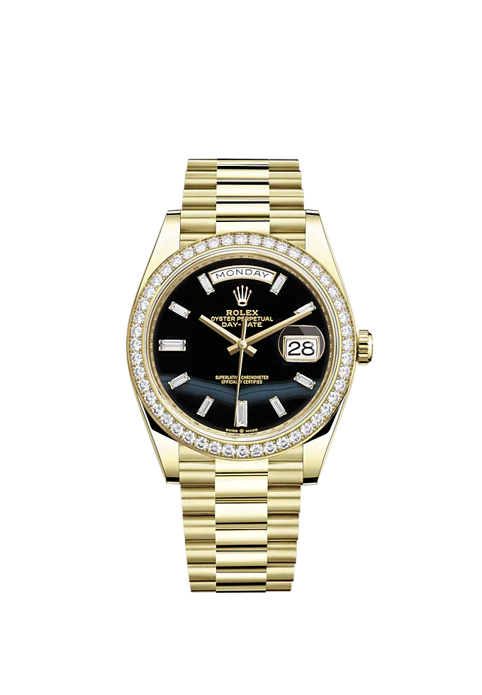Day-Date, 40mm, 18k Yellow Gold and Diamonds - image 2