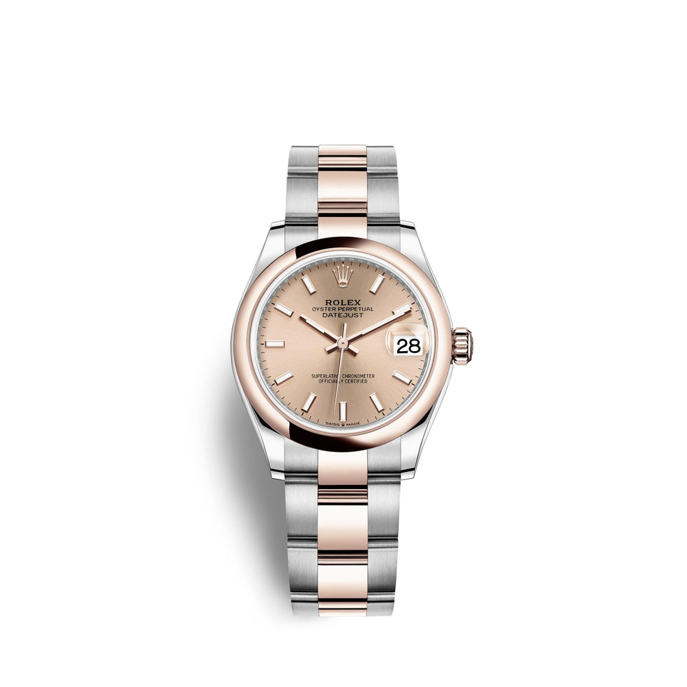 Datejust 31, Oystersteel and Everose gold