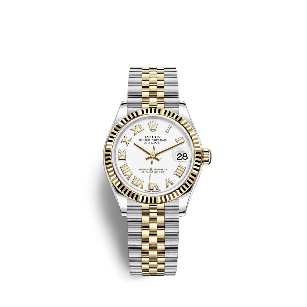 Datejust 31, Oystersteel and 18k Yellow Gold