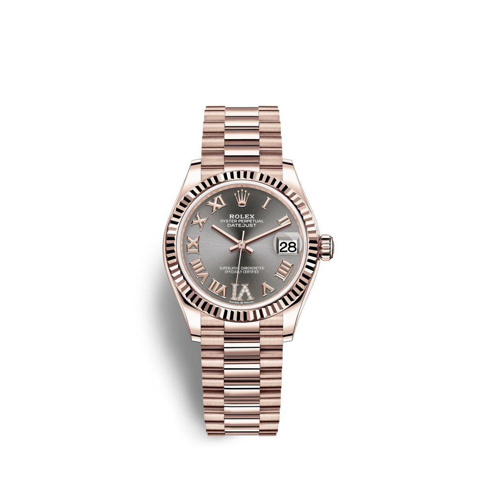 Datejust 31, 18k Everose Gold