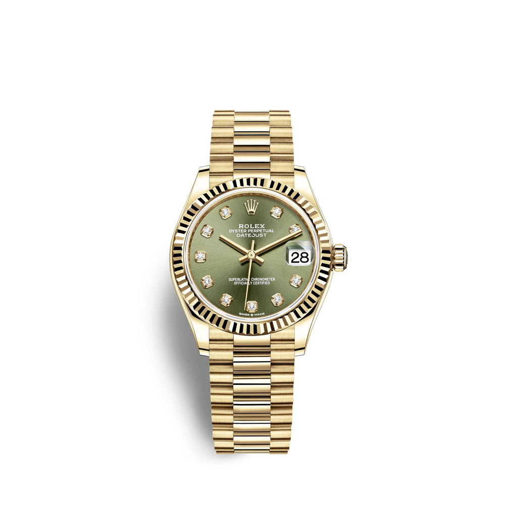 Datejust 31, 18k Yellow Gold