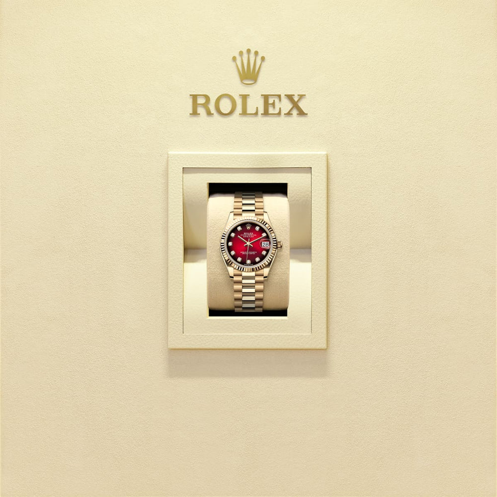 Unworn 2025, Datejust 31, 18k Yellow Gold, Diamonds - image 6