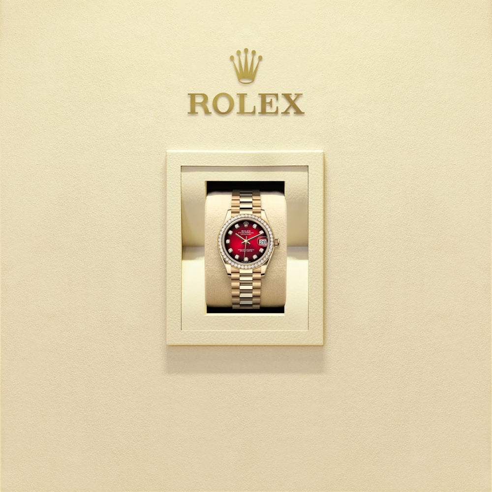 Unworn 2025, Datejust 31, 18k Yellow Gold, Diamond - image 4